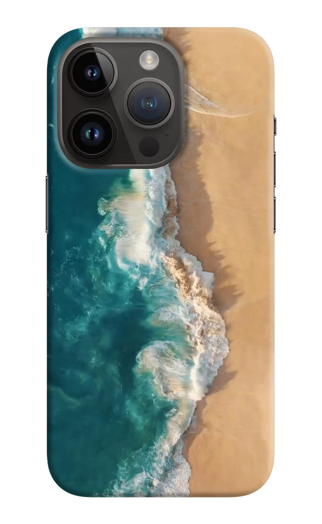 Ocean Beach iPhone 14 Pro Hard Case Back Cover by Casekaro