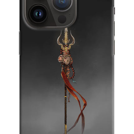 Shiv Trishul iPhone 14 Pro Hard Case Back Cover by Casekaro