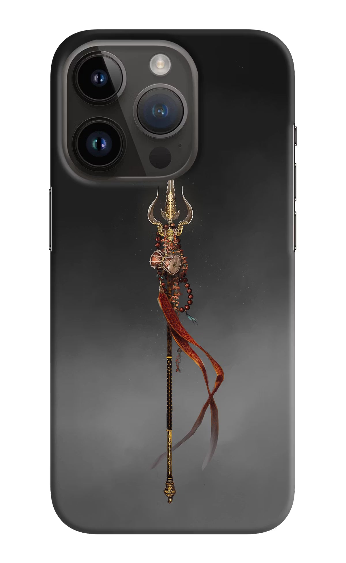 Shiv Trishul iPhone 14 Pro Hard Case Back Cover by Casekaro