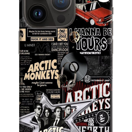 Arctic Monkeys iPhone 14 Pro Hard Case Back Cover by Casekaro