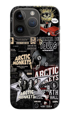 Arctic Monkeys iPhone 14 Pro Hard Case Back Cover by Casekaro