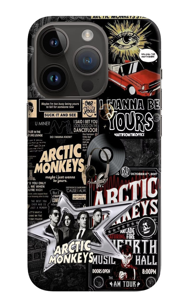 Arctic Monkeys iPhone 14 Pro Hard Case Back Cover by Casekaro
