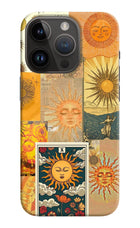 Sun iPhone 14 Pro Hard Case Back Cover by Casekaro