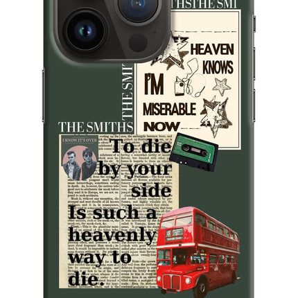 The Smiths iPhone 14 Pro Hard Case Back Cover by Casekaro