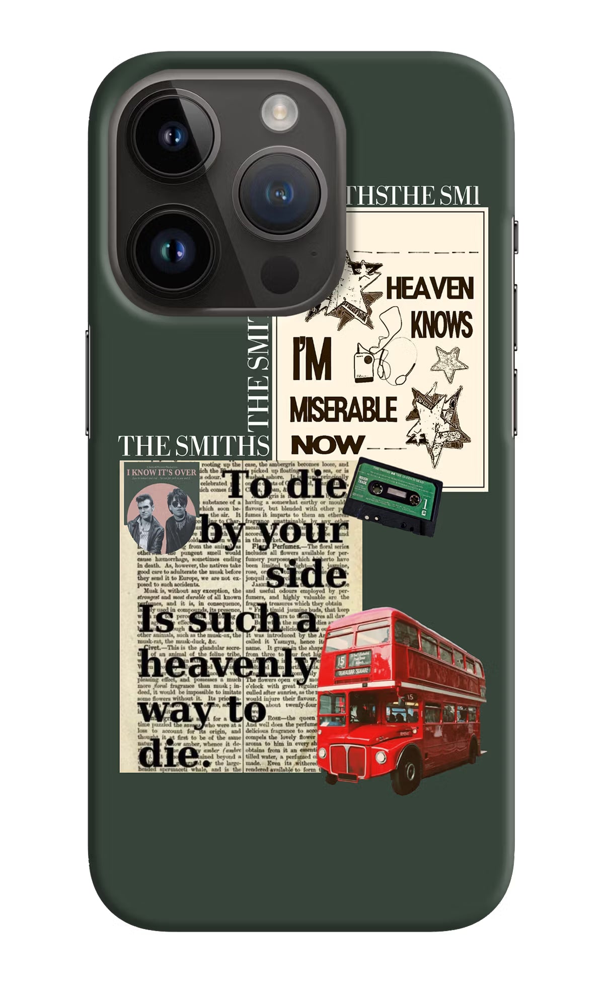 The Smiths iPhone 14 Pro Hard Case Back Cover by Casekaro