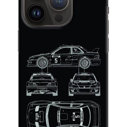 WRC'99 iPhone 14 Pro Hard Case Back Cover by Casekaro