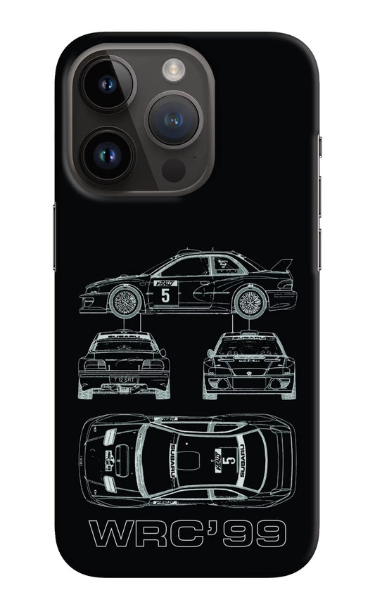 WRC'99 iPhone 14 Pro Hard Case Back Cover by Casekaro