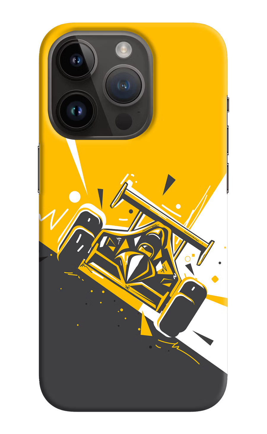 Track King iPhone 14 Pro Back Cover, Hard case