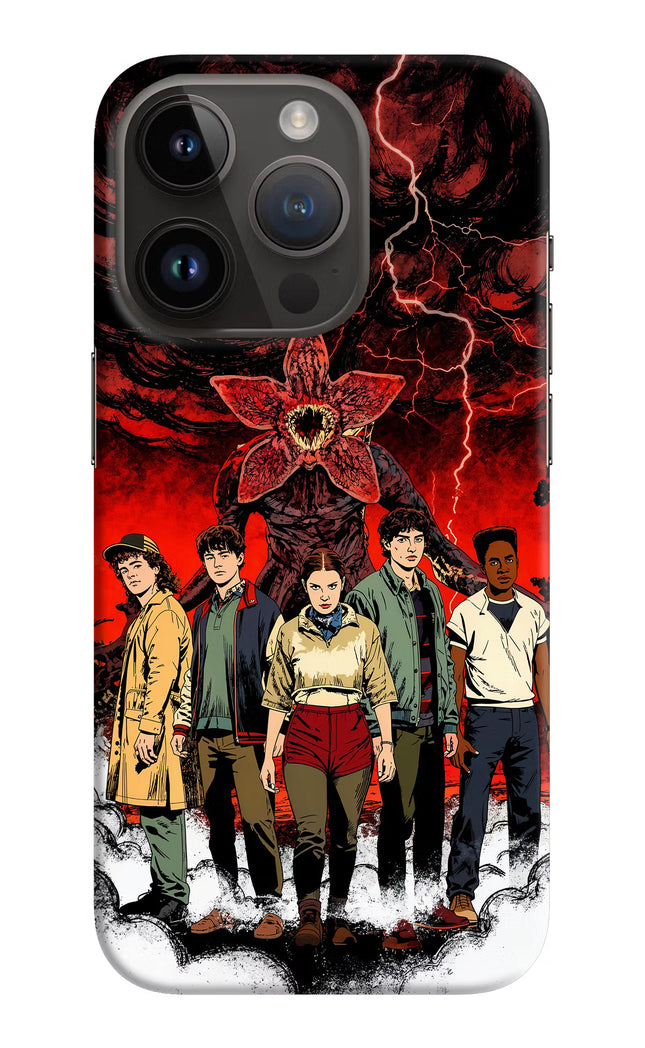 Ordinary Things Characters iPhone 14 Pro Hard Case Back Cover by Casekaro
