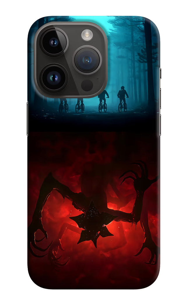 Ordinary Things Downside Up iPhone 14 Pro Hard Case Back Cover by Casekaro