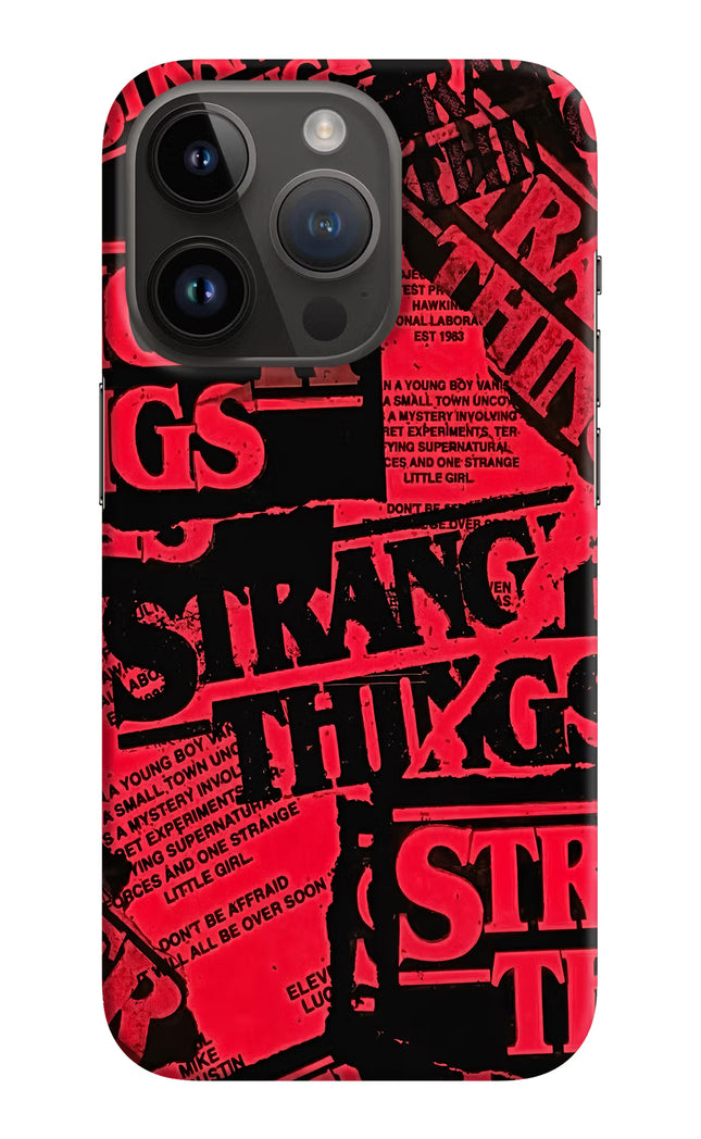 Ordinary Things iPhone 14 Pro Hard Case Back Cover by Casekaro