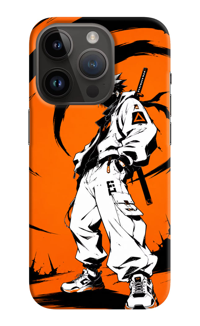 Street Samurai  iPhone 14 Pro Hard Case Back Cover by Casekaro