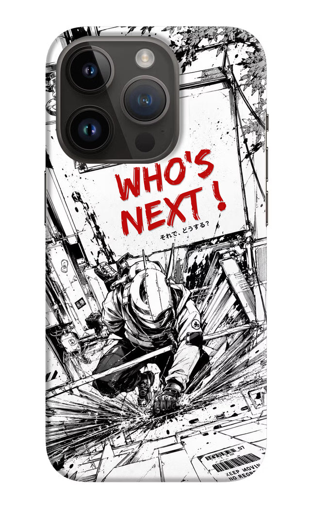 Who's Next iPhone 14 Pro Hard Case Back Cover by Casekaro