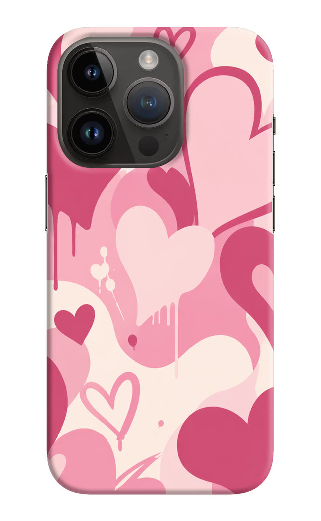 Hearty case iPhone 14 Pro Hard Case Back Cover by Casekaro
