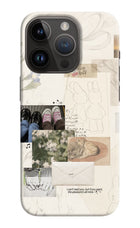 Soft Aesthetic iPhone 14 Pro Hard Case Back Cover by Casekaro