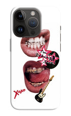 Rockstar iPhone 14 Pro Hard Case Back Cover by Casekaro