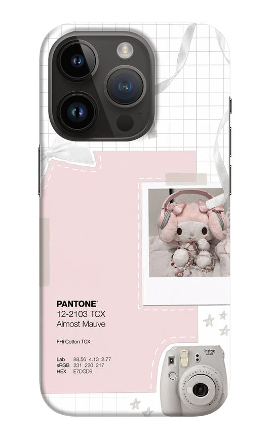Pantone Asthetic iPhone 14 Pro Back Cover