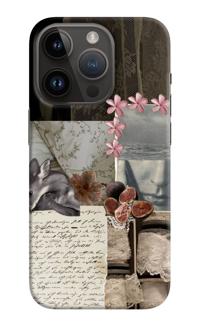 Midnight Sky iPhone 14 Pro Hard Case Back Cover by Casekaro