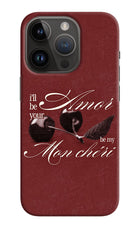 Velvet Cherry iPhone 14 Pro Hard Case Back Cover by Casekaro