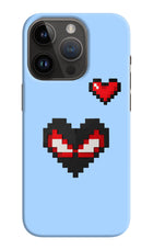 Peter Heart iPhone 14 Pro Hard Case Back Cover by Casekaro