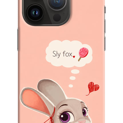 Judy Charm iPhone 14 Pro Hard Case Back Cover by Casekaro
