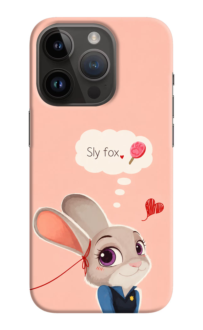 Judy Charm iPhone 14 Pro Hard Case Back Cover by Casekaro