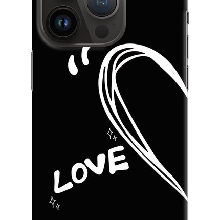 Love Line iPhone 14 Pro Hard Case Back Cover by Casekaro