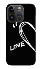 Love Line iPhone 14 Pro Hard Case Back Cover by Casekaro
