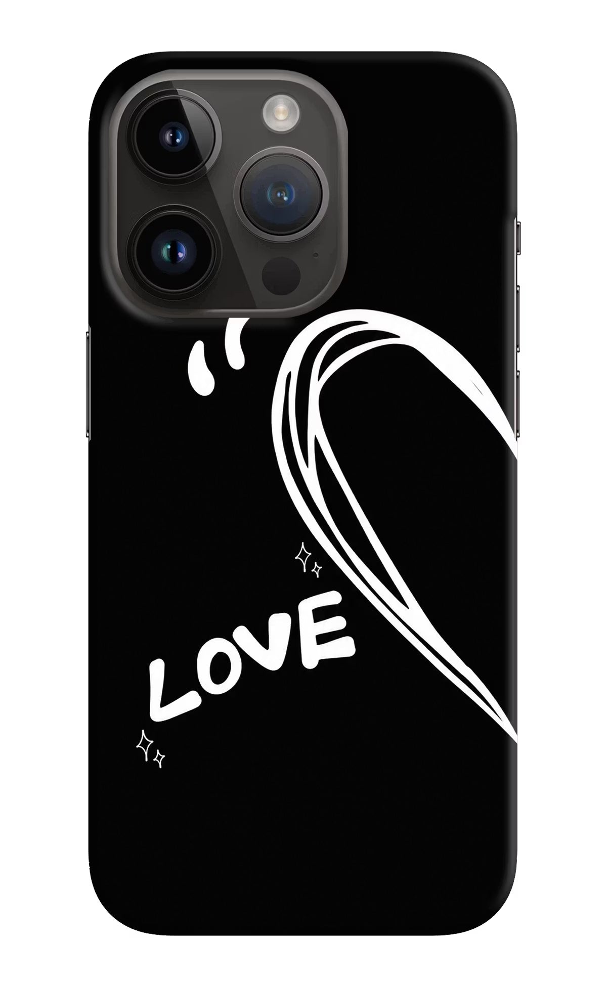 Love Line iPhone 14 Pro Back Cover