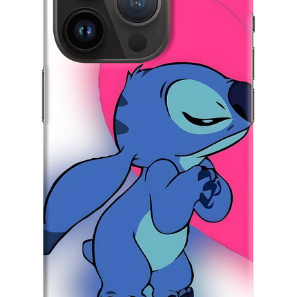 Stitch Hug iPhone 14 Pro Hard Case Back Cover by Casekaro