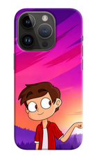 Marco Sunset iPhone 14 Pro Hard Case Back Cover by Casekaro