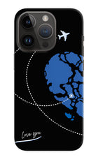Love Orbit iPhone 14 Pro Hard Case Back Cover by Casekaro