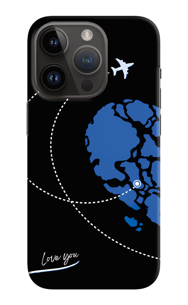 Love Orbit iPhone 14 Pro Hard Case Back Cover by Casekaro