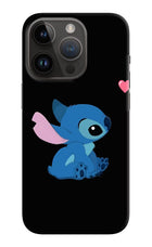 Stitch Crush iPhone 14 Pro Hard Case Back Cover by Casekaro