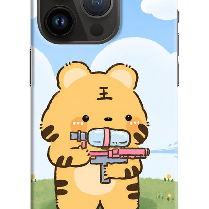 Tiger Treat iPhone 14 Pro Hard Case Back Cover by Casekaro