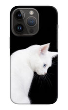Snow Gaze iPhone 14 Pro Hard Case Back Cover by Casekaro