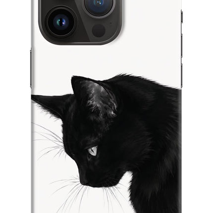 Shadow Gaze iPhone 14 Pro Hard Case Back Cover by Casekaro