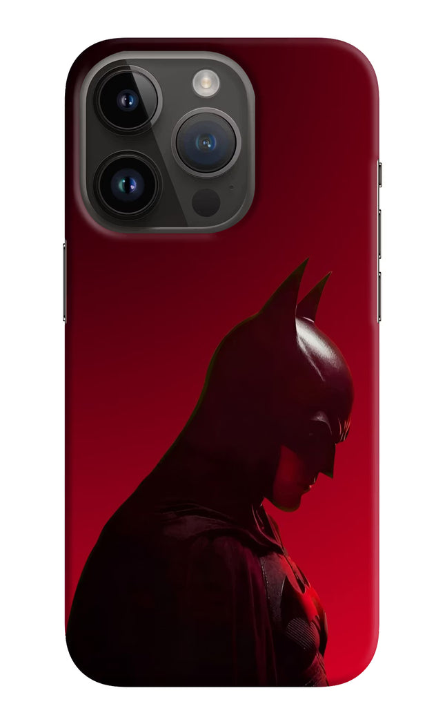 Dark Knight iPhone 14 Pro Hard Case Back Cover by Casekaro