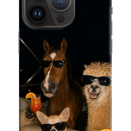 Party Squad iPhone 14 Pro Hard Case Back Cover by Casekaro