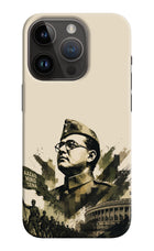 Netaji Rising iPhone 14 Pro Hard Case Back Cover by Casekaro