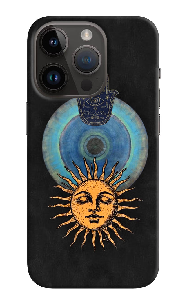 Divine Sun iPhone 14 Pro Hard Case Back Cover by Casekaro