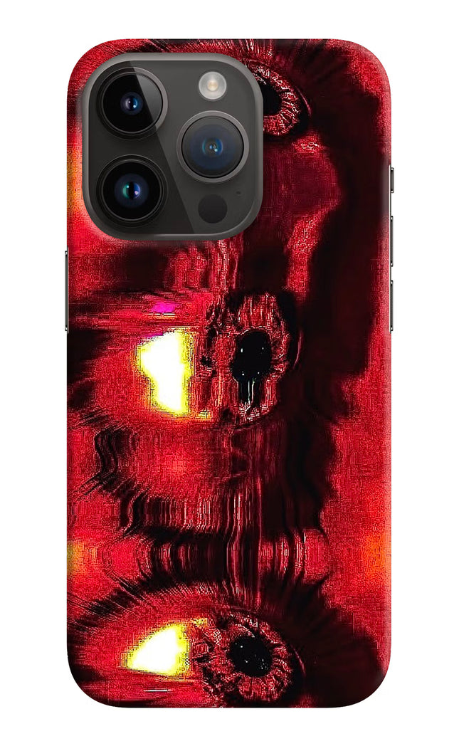 Fire Eye iPhone 14 Pro Hard Case Back Cover by Casekaro