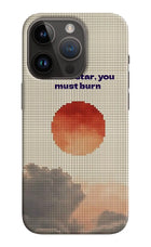 Pixel Sun iPhone 14 Pro Back Cover
