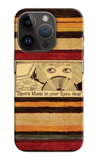 Vinyl Stripes iPhone 14 Pro Back Cover