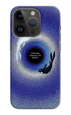 Dark Koi iPhone 14 Pro Back Cover