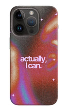 Pink Aura iPhone 14 Pro Back Cover