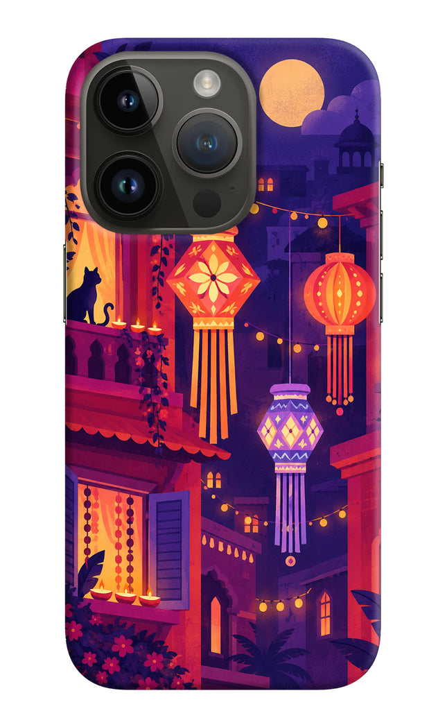 Lantern Lane iPhone 14 Pro Hard Case Back Cover by Casekaro
