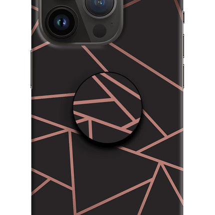 Geometric Pattern iPhone 14 Pro Pop Case by Casekaro