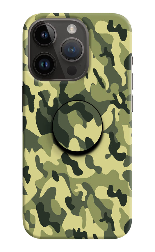 Camouflage iPhone 14 Pro Pop Case by Casekaro