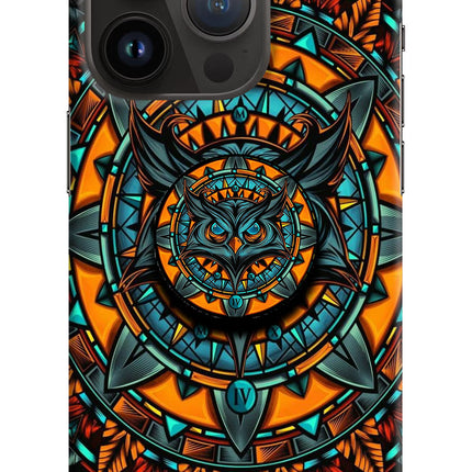 Angry Owl iPhone 14 Pro Pop Case by Casekaro